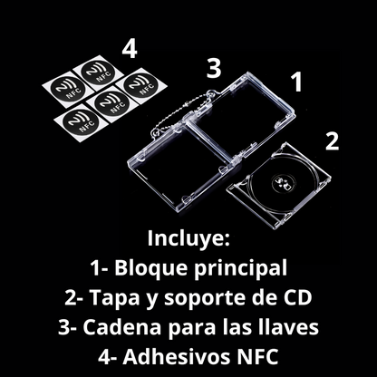 Llavero NFC La Oscuridad de Bryant Myers